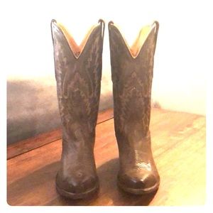 Old West style boots